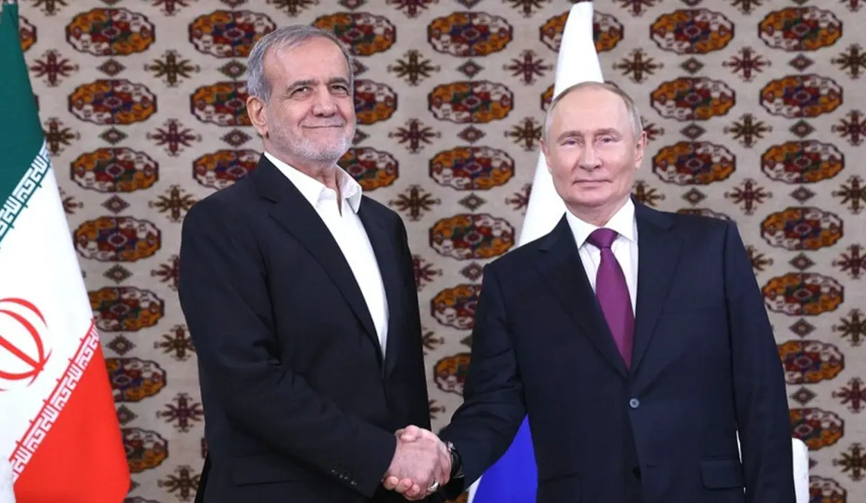 PUTIN AND PEZESHKIAN DISCUSS DEVELOPMENTS IN THE MIDDLE EAST