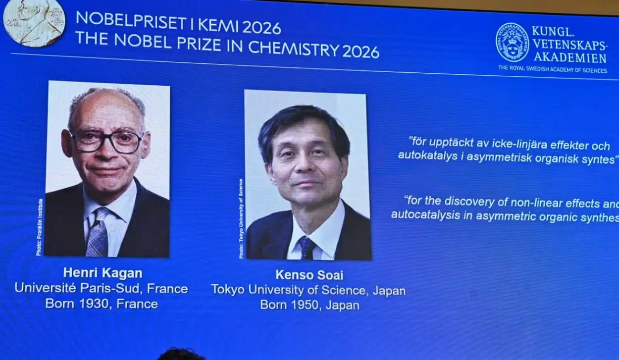 KAGAN AND SOAI AWARDED NOBEL PRIZE IN CHEMISTRY