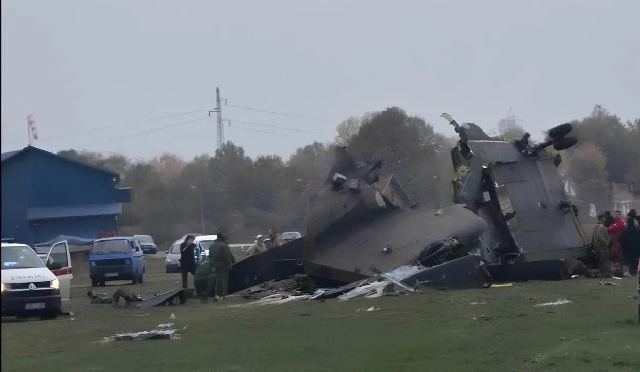 SRPSKA’S EMERGENCY SERVICES AVAILABLE FOLLOWING HELICOPTER CRASH