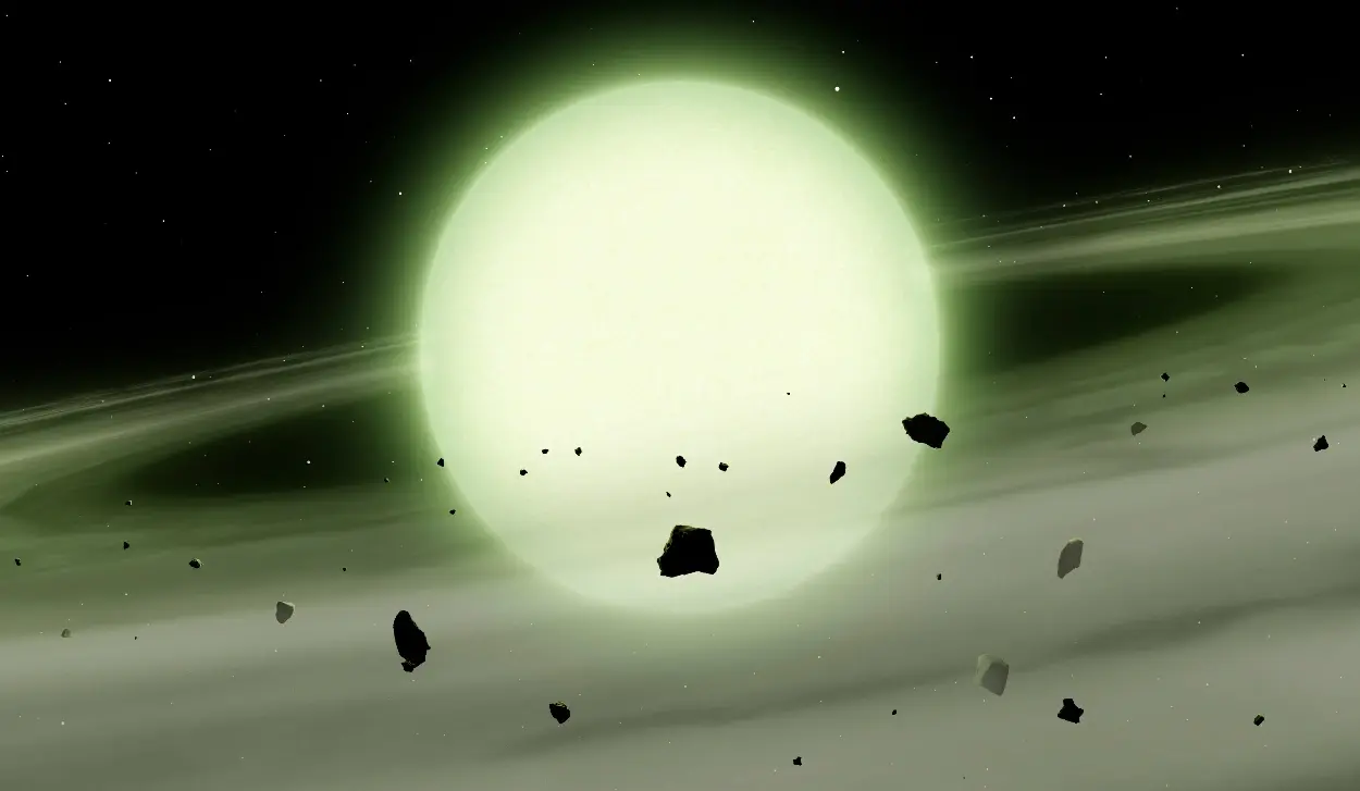 NEW YELLOW-GREEN STAR IDENTIFIED