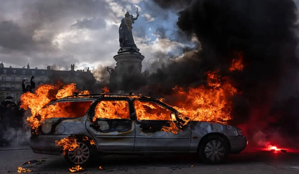 PROTESTS BANNED IN SEVERAL FRENCH CITIES