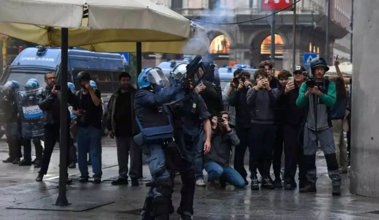 MORE THAN 270 PEOPLE DETAINED OVER VIOLENCE