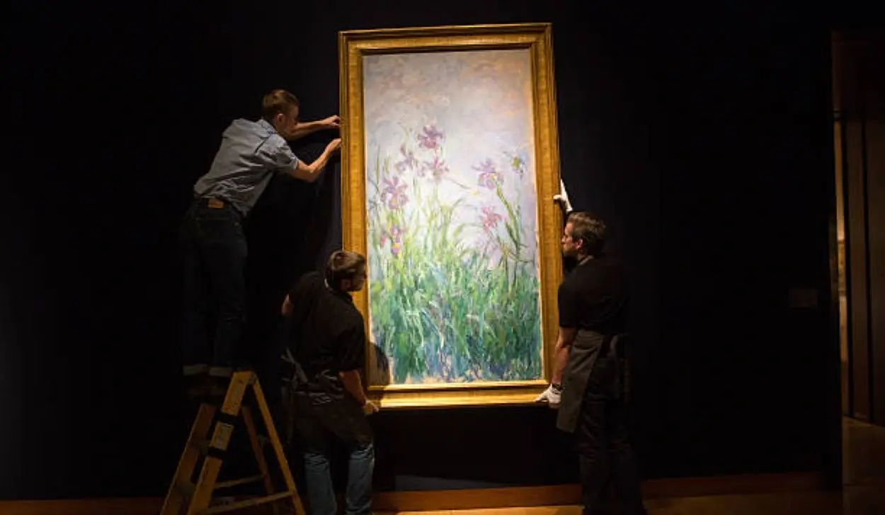 MONET'S "IRIS" BECOMES MOST EXPENSIVE ARTWORK SOLD AT AUCTION IN FRANCE