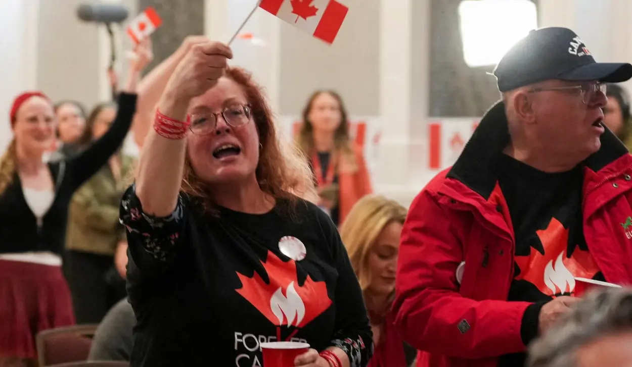 ALBERTA RESIDENTS VOTE TO REMAIN IN CANADA