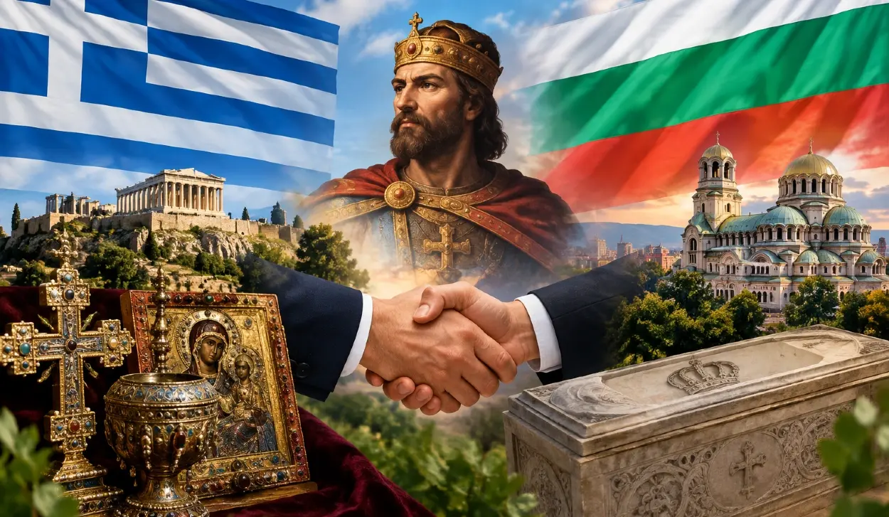ATHENS AND SOFIA EXCHANGE HISTORICAL ARTIFACTS