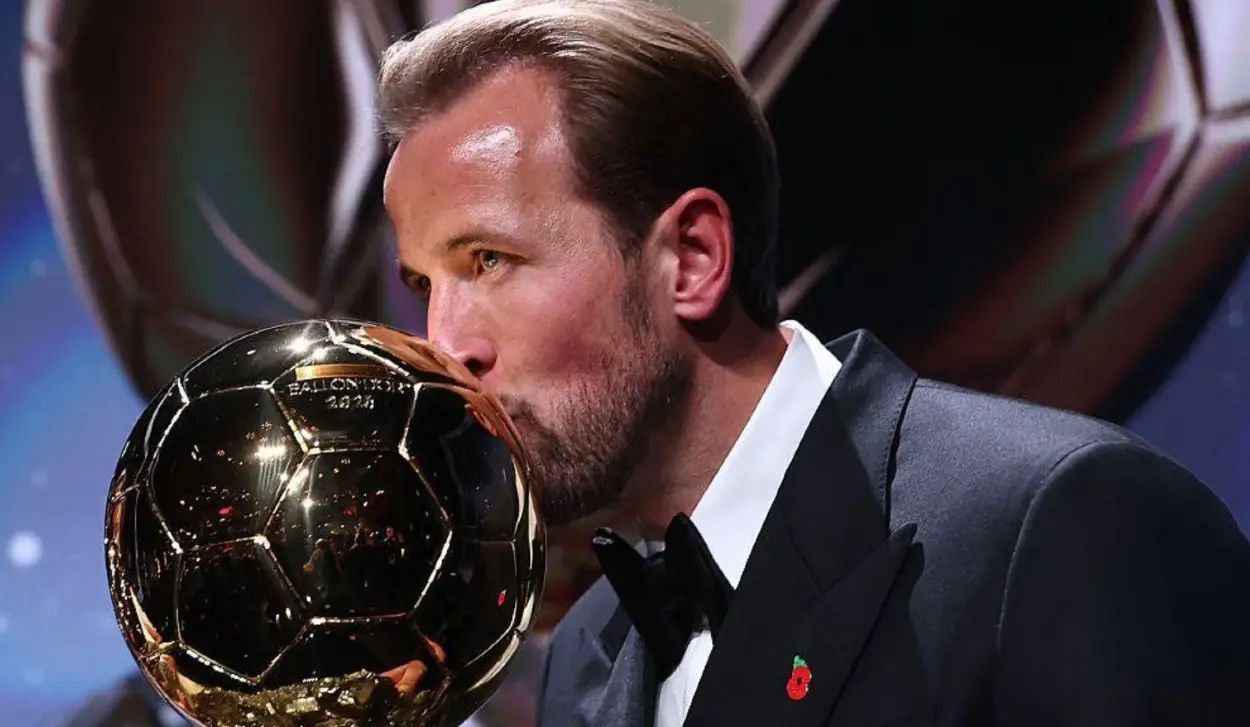 HARRY KANE CROWNED WORLD'S BEST FOOTBALLER WITH BALLON D'OR