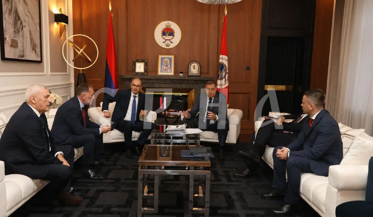 DODIK: SRPSKA AND SERBIA COMMITTED TO STRENGTHENING COOPERATION IN ALL FIELDS