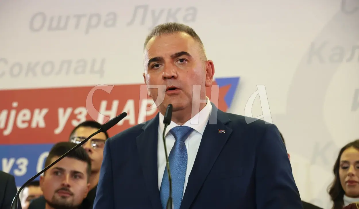 MINIĆ: WILL SERVE RESPONSIBLY AND WITH DEDICATION, SNSD REMAINS A GUARANTOR OF SRPSKA'S STABILITY
