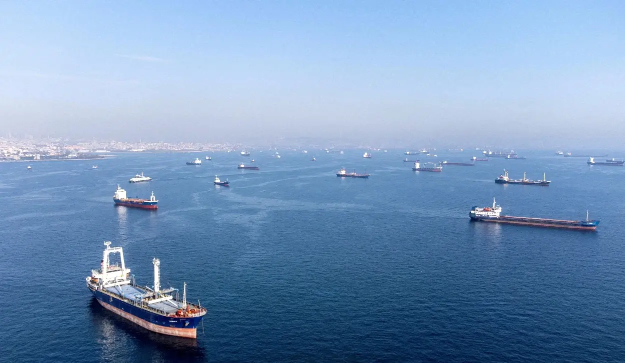 DRONES HIT TWO COMMERCIAL VESSELS IN THE BLACK SEA