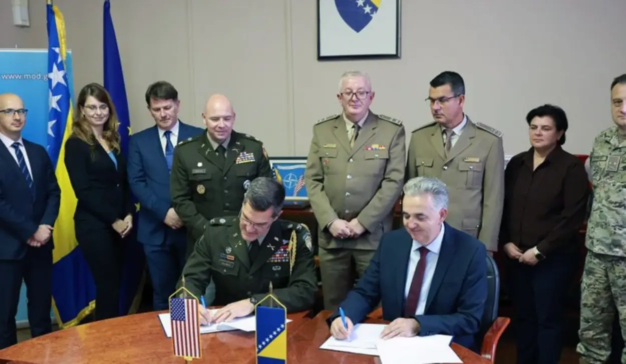 MEMORANDUM OF COOPERATION SIGNED WITH THE U.S. DEPARTMENT OF WAR