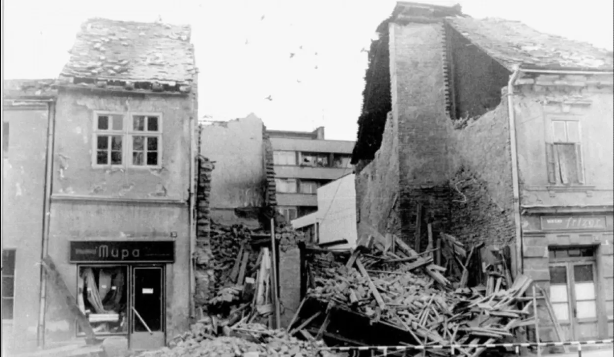 SIRENS SOUND 57 YEARS AFTER THE DEVASTATING QUAKE