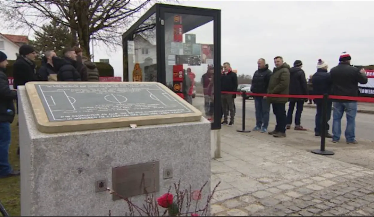 AIR DISASTER MEMORIAL VANDALIZED