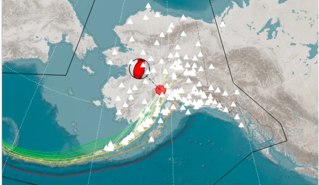 5.6-MAGNITUDE EARTHQUAKE STRIKES ALASKA